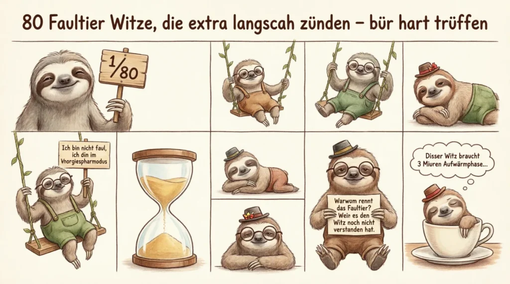 sloth puns and jokes