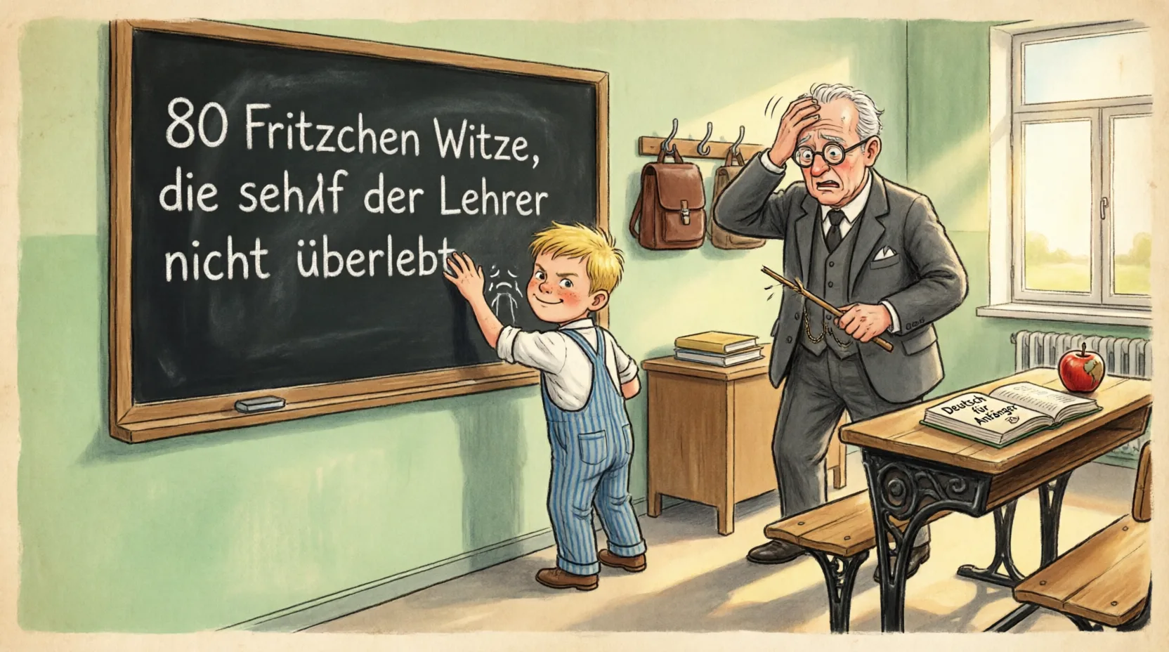 80 Fritzchen Witze, die selbst der Lehrer nicht überlebt witze von fritzchen