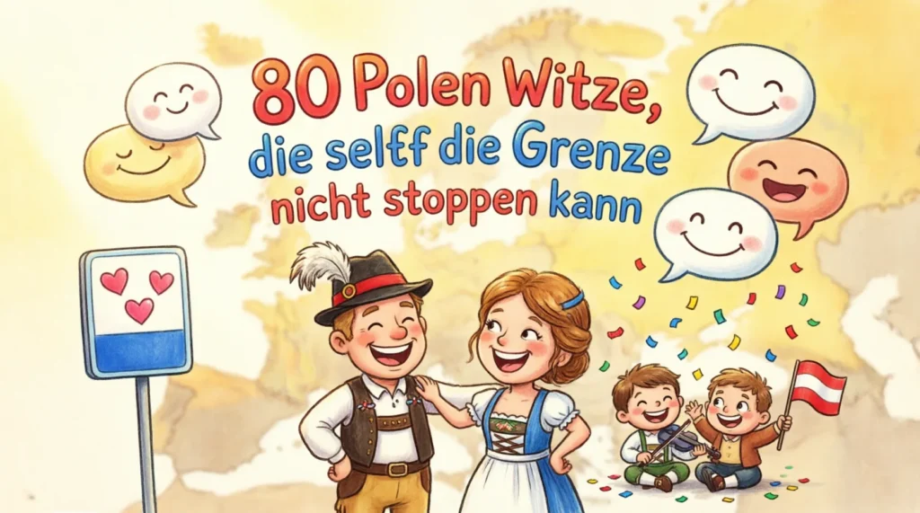 80 Polen Witze, die selbst die Grenze nicht stoppen kann