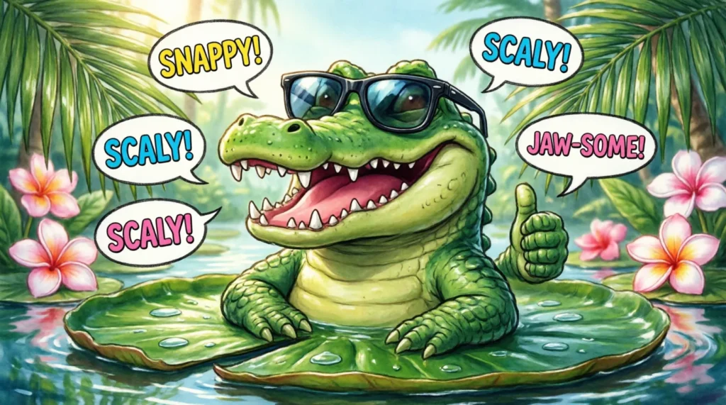 alligator puns