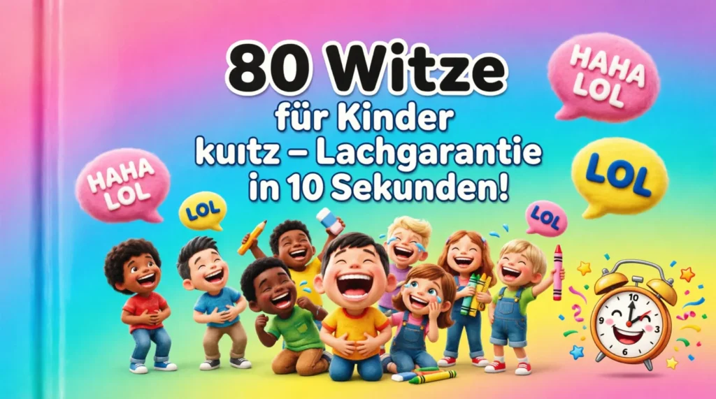 witze fur kinder kurz