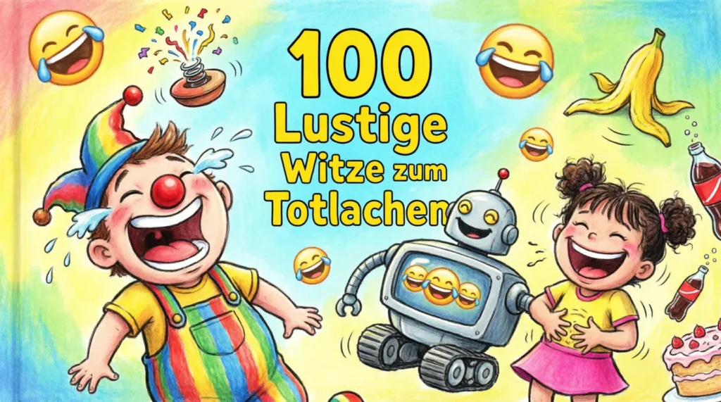 100 lustige witze zum totlachen
